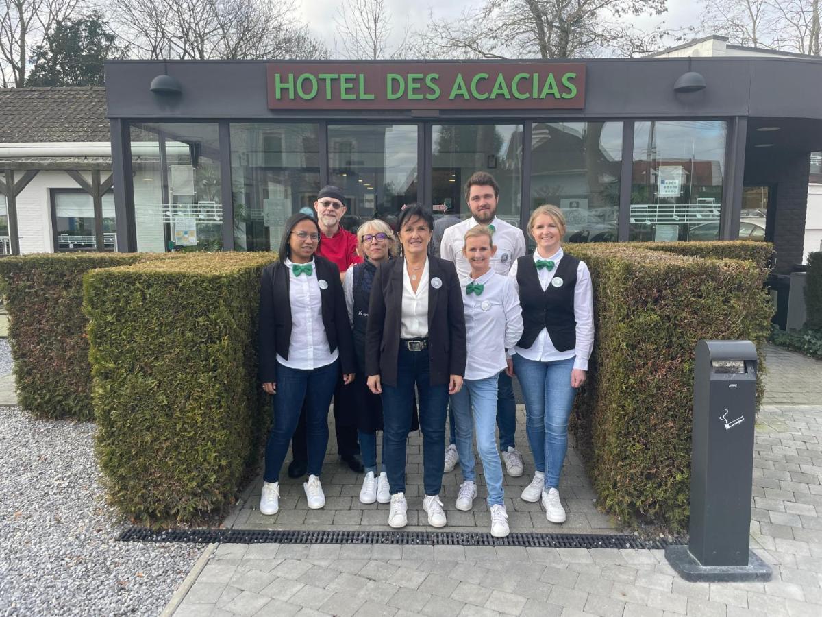 Logis Hotel Restaurant Des Acacias Lille Neuville En Ferrain Neuville-en-Ferrain Exteriér fotografie